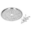Stainless Steel Heat Resistant Steaming Rack Tripod Design Non Stick Rack for Food Cake(19CM )