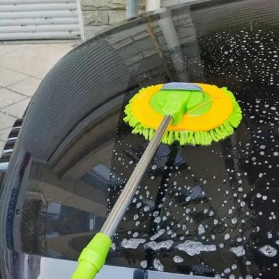 Car.wash Mop, Long Handle Handheld Car Cleaning Brush, Wipe Mop, Clean Car, Floor and More! Cleaning Supplies, Cleaning Tools,