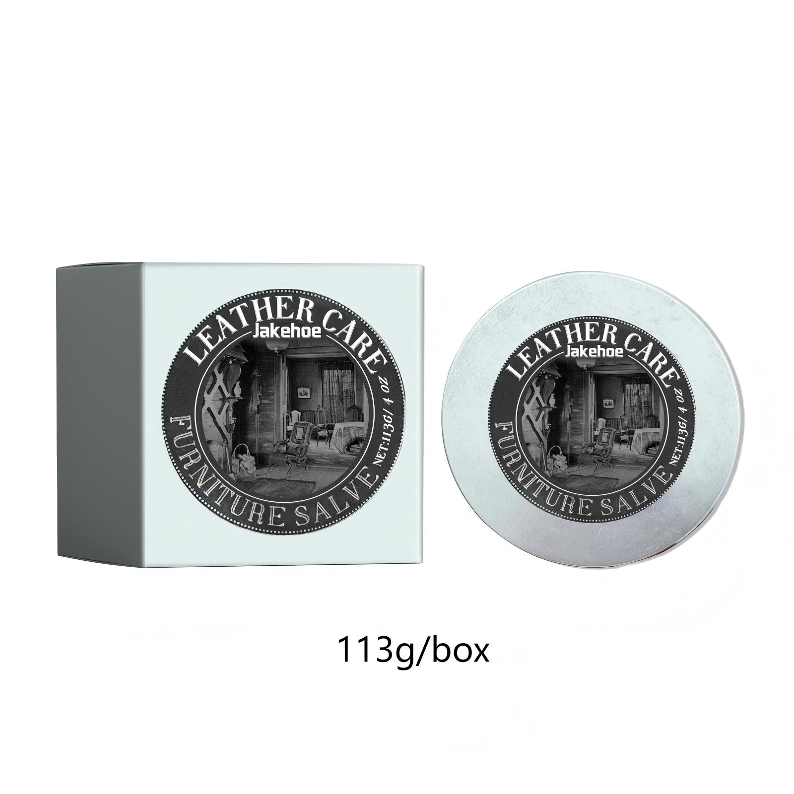 

113г/226,8г Воск для кожи мебели Мазь для кожи автомобиля Подушка Домашний диван Кожаная обувь Чистка Реставрация Уход Мазь