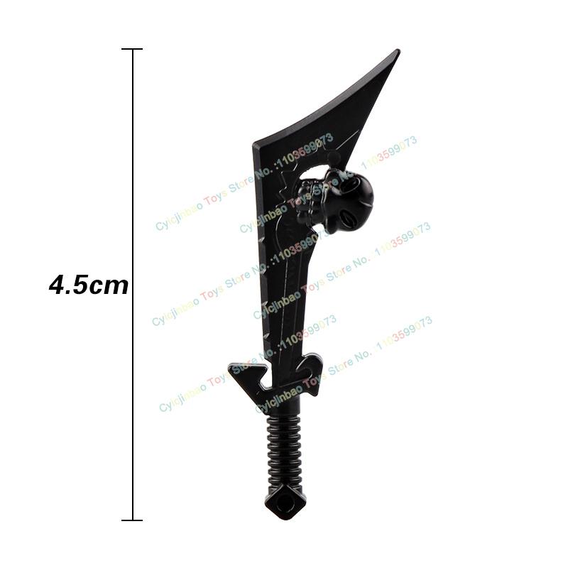 Medieval Military Cavalry Figures Building Blocks Accessories Sword Shield Knight Weapons Toys for Kids PJT049