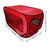 Foldable Dog Travel Crate Portable Car Cats Dogs Cage with Breathable Mesh Window Pop Up Pet Kennel for Outdoor Camping Car Trip