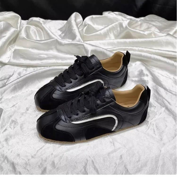 

2025 Новая повседневная обувь Модные универсальные кроссовки для бега Дышащая тканевая поверхность Легкая спортивная женская обувь Zapatos De Mujer 37 чёрный