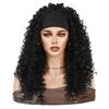 24 Inch Synthetic Wig Headband Wig for Women African Curly Hair Heat Resistant Fiber Natural Comfortable Breathable