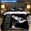 3PCS Damon Salvatore Romance Bedding Set,Including 1pc Duvet Cover And 2pcs Pillowcases Perfect for Bedroom, Dormitory, Fan Christmas Gift