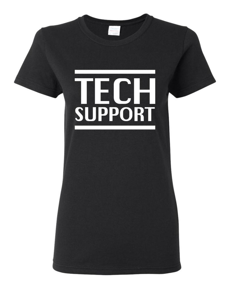 Tech Support Funny Viral Elon Meme Trending USA Womens Graphic T-Shirt Unisex T-Shirt S