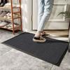 Smooth Gray Rubber Doormat, Anti-slip Soft Mat, 120 X 80cm