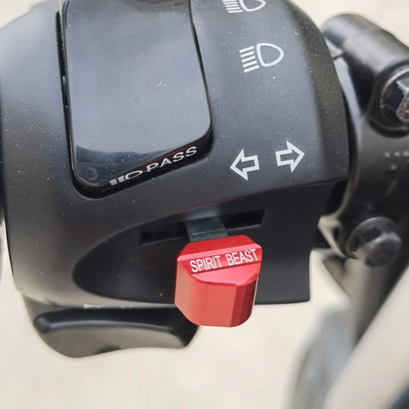 Motorcycle Switches Start Button Turn Signal High Low Beam Start Buttons Removed Key Cap Styling for Yamaha Suzuki Benelli BMW