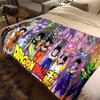 1PC DRAGON BALL  Print Flannel Blanket, High Quality All Seasons, Home Decor, Warmth and Comfort, Perfect for Christmas Gifts