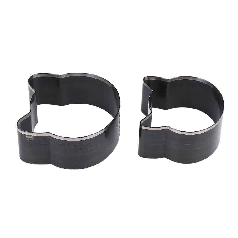 2PCS Alloy Steel Animal Shape Leather Die  for Leather Craft, Belts, Cardboard Crafting