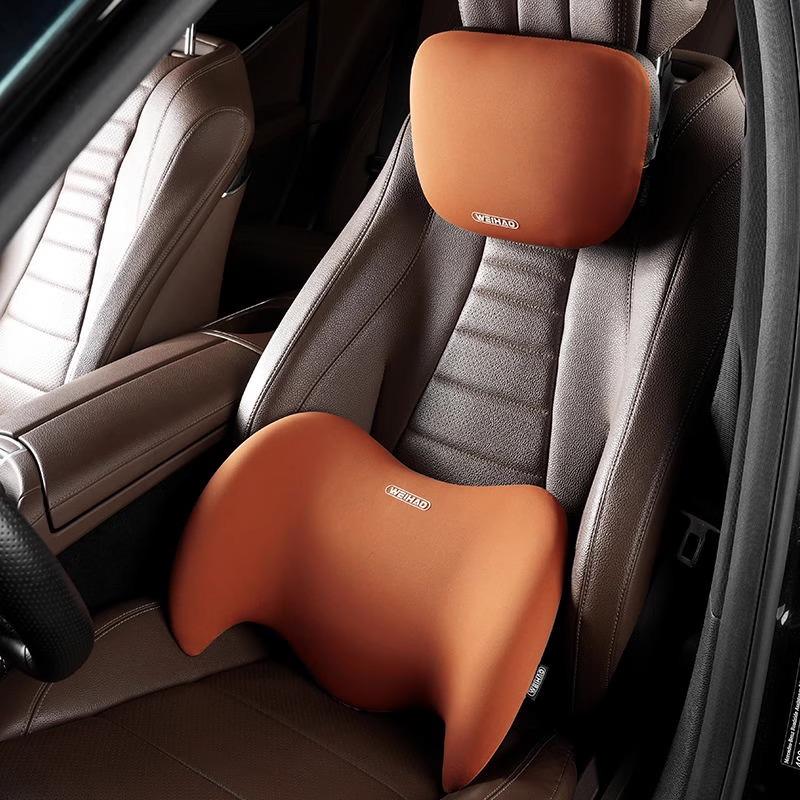 Mercedes Car Lumbar Support Cushion - Driver Seat Back Pillow