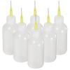 6pcs Tip Glue Bottle Precision Tip Applicator Flux Dispenser Bottle for DIY Quilling Craft Painting