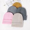 Breathable Fabric Fluorescent Colors Knitted Beanie Winter Dome Hat