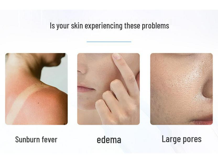 Handheld Ice & Heat Compress Facial Rejuvenation Device with 6 Color Light Therapy