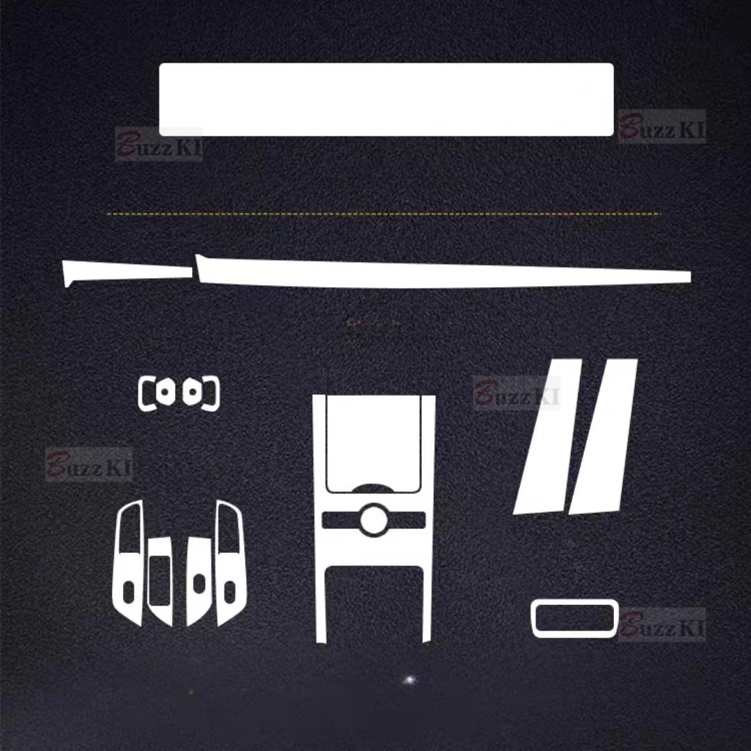 TPU Protective film For BYD GEELY GALAXY E8 2024 Car Interior Center console Transparent Anti-scratch TPU Repair film Full Set