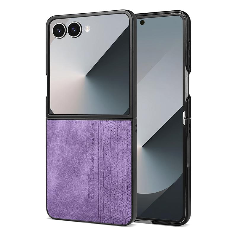 For Samsung Galaxy Z Flip 7 Case Soft PU Leather Skin Protective Back Cover Phone Case For Samsung Z Flip 7 FE 6 5 4 3 Shell