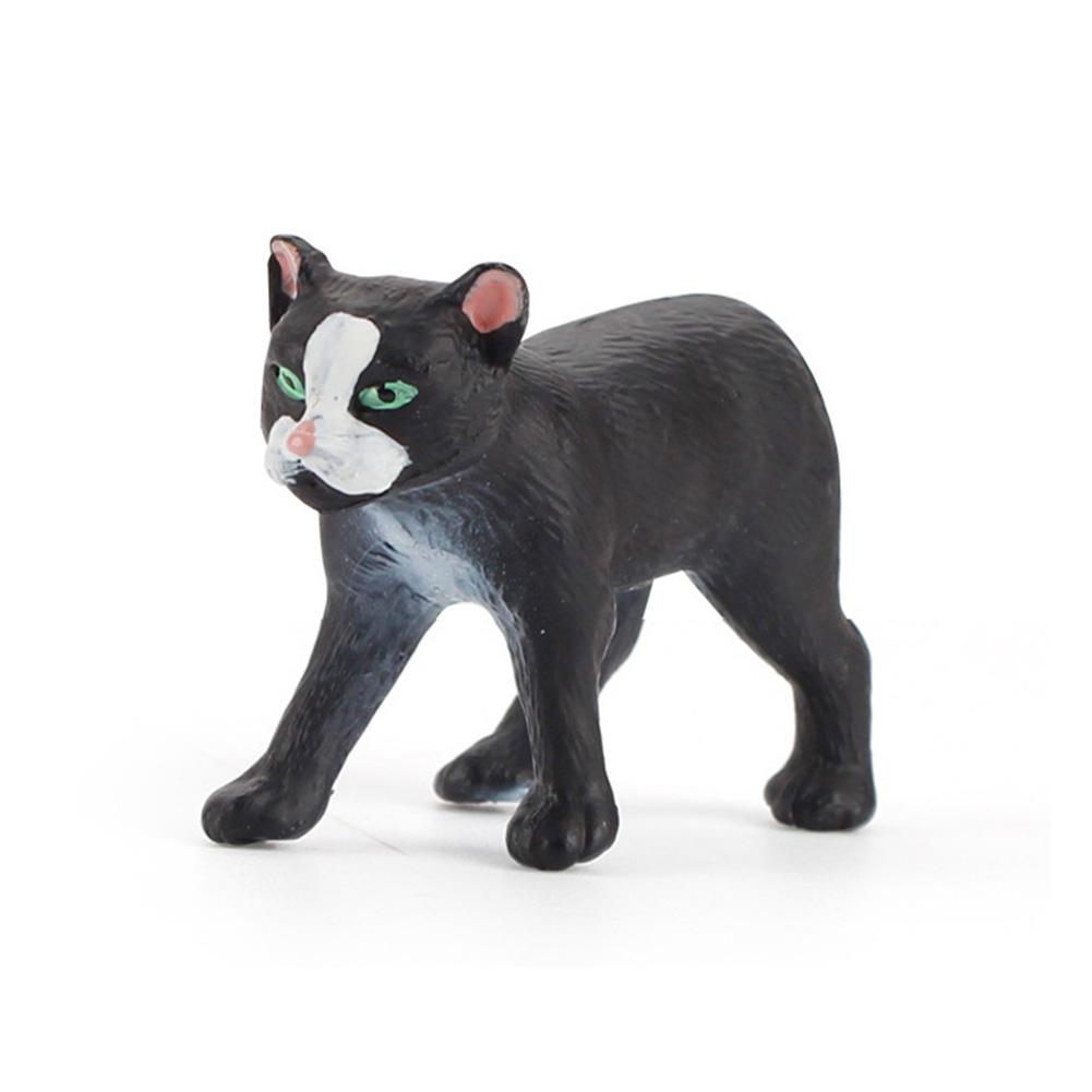 

Realistic Siamese Cat Figurine Animal Model Desk Ornament Early Learning/Animal Figure Toy Kids Collectors Animal Enthusiasts 14.50 10.50 8.50cm