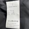 MAISON SPECIAL Black 11241211502 Dress-Fit Sheep Leather Single Rider Jacket Jacket 2 blackUsed