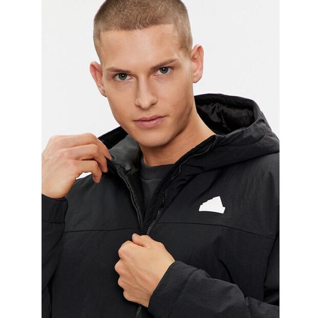 Bunda Adidas Future Icons Insulated IP2542 Zimní Černá Běžný Střih