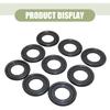 10 PCS M14 Oil Drain Plug Gasket, Rubber Car Sealing Gasket Replacement for OEM#F5TZ-6734-BA, Engine Oil Pan Crush Washers Reduced Oil Leakage,