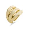 Ring - LUXENTER - Ulayu - 18-karat Yellow Gold - 19.5 Mm - Metal