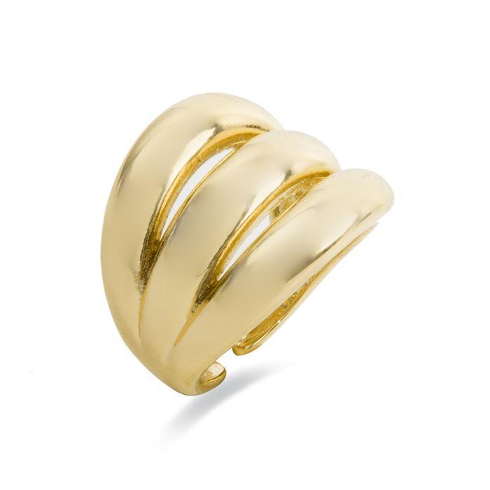 Bague - LUXENTER - Ulayu - Or jaune 18 carats - 19,5 mm - Métal