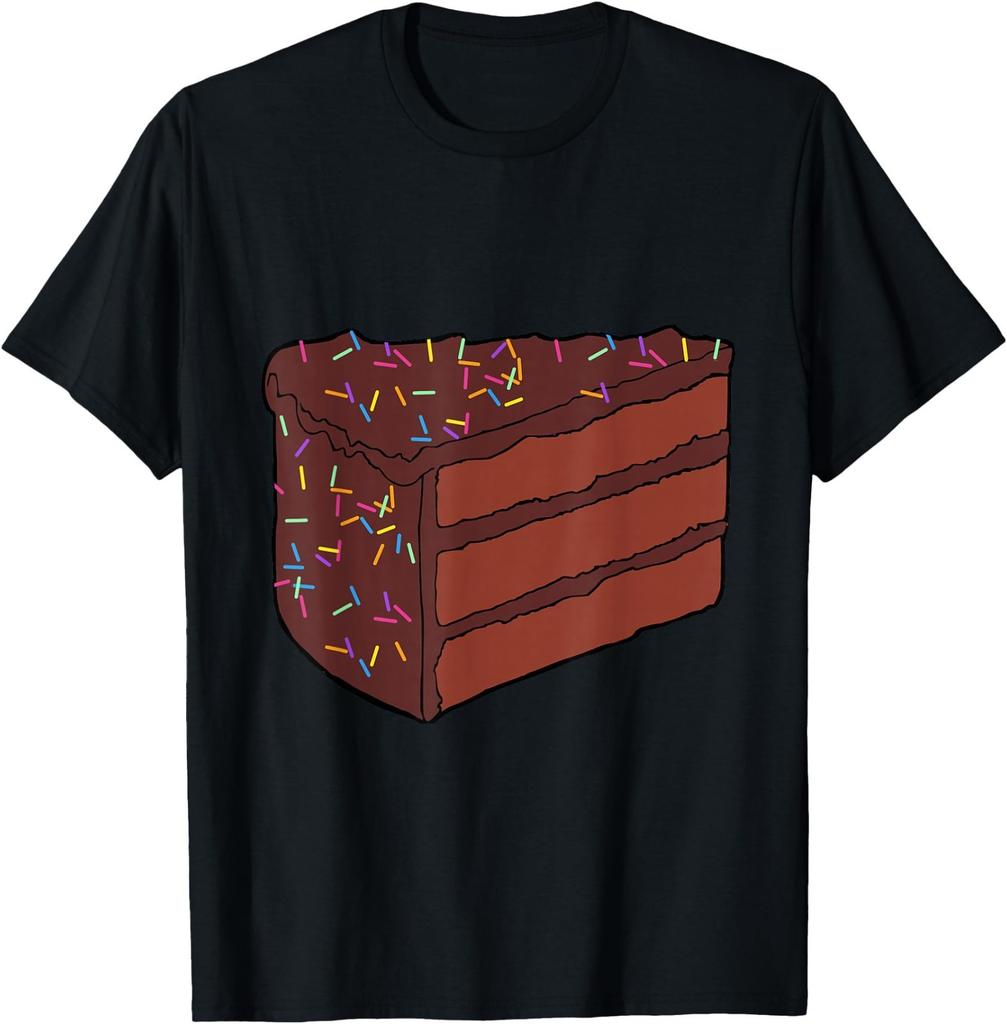 Chocolate Piece of Cake Halloween Costume Food Cosplay Party T-Shirt