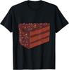 Chocolate Piece of Cake Halloween Costume Food Cosplay Party T-Shirt