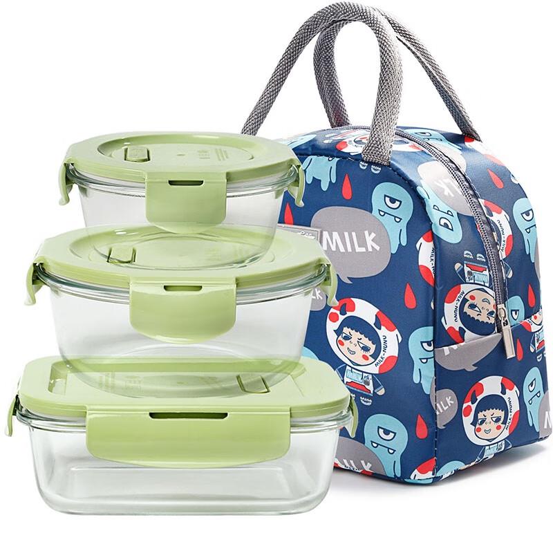 Chuangde Heat-Resistant Glass Food Containers & Lunch Box Sets