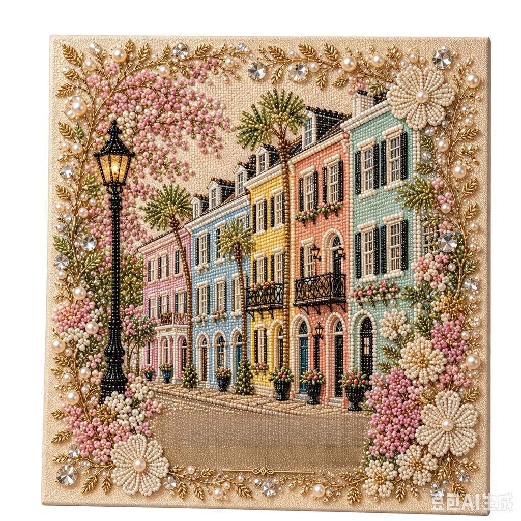 Kit DIY Scenery Painting Set for Adults - Gift Home Decoration