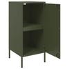 Sideboards 2 pcs Olive Green 36 x 39 x 79 cm Steel