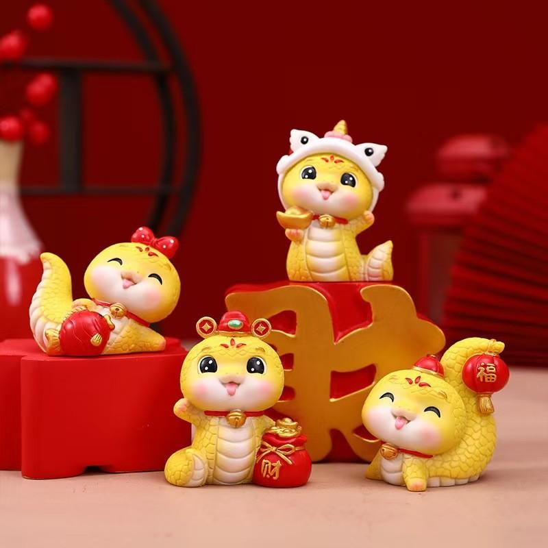 Of The Year Snake Mascot Character Model Toy Girls Children Holiday Decoration