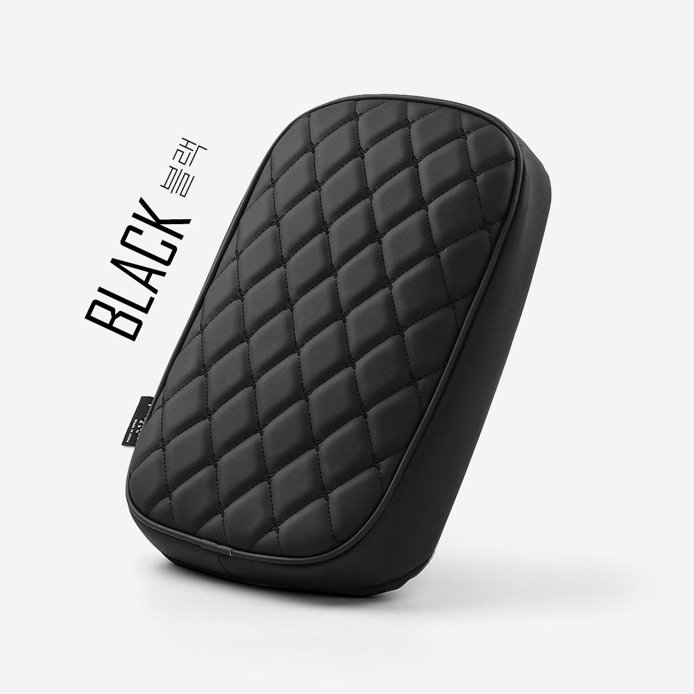 For Kia Sportage NQ5 -2026 Car Tuning Black PU Leather Car Armrest Box Pad Cover Trim  Accessories