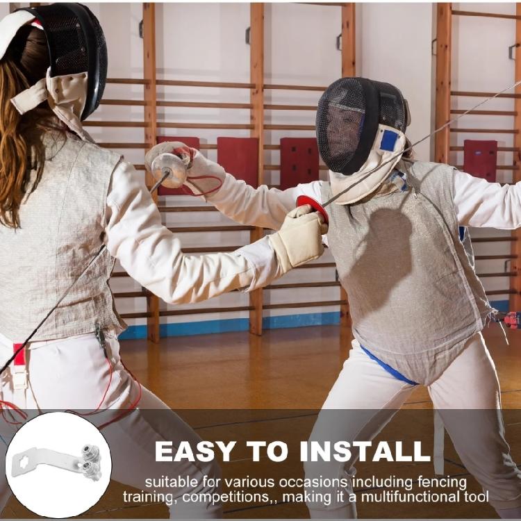 Foil Fencing Accessory Replacement Socket Bracket Quick Installation Metal Design Suitable for Training Positioning