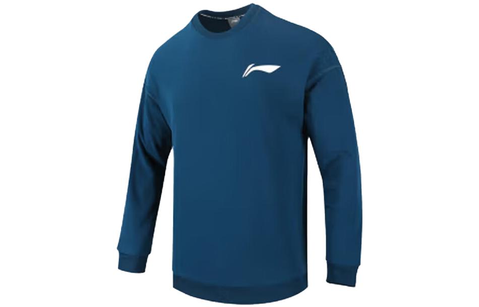 Свитшот мужской Li Ning Badminton Collection Цвет: Морская Душа Синий AWDS201-3 L