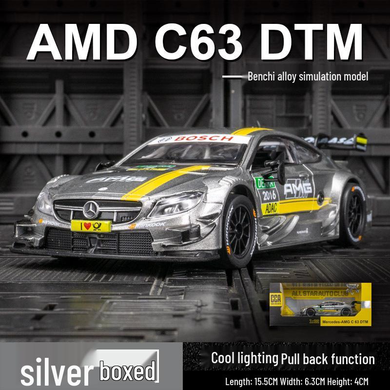 

Caipo 88447 Модель раллийного автомобиля Mercedes-Benz AMG C63 DTM из сплава - Коллекция детских подарков