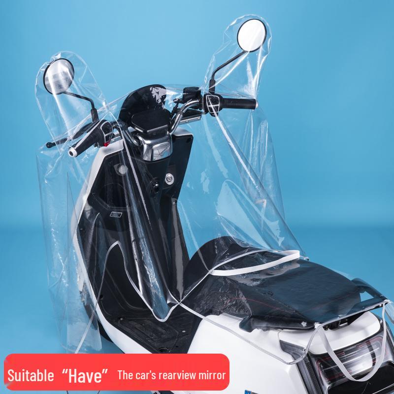 Waterproof Sunshade Cover for Dragon Head Motorcycle Control Panel & Handlebars