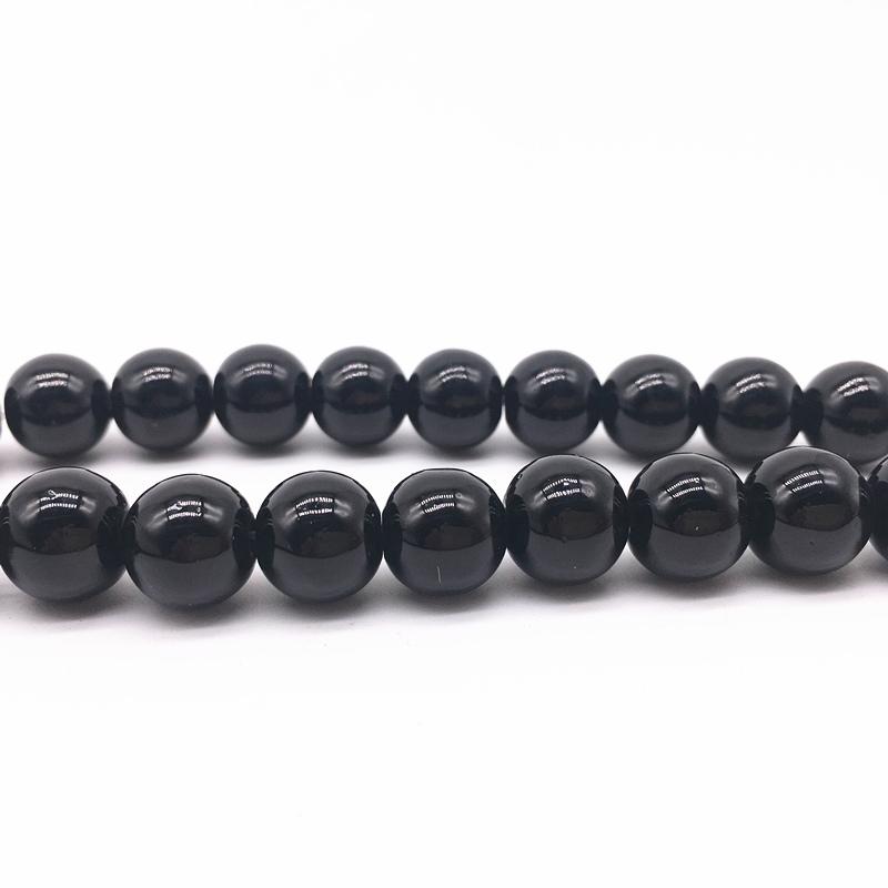 NEW 4/6/8/10mm Round Beads Loose Glass Pearl Spacer Charm Beads for Jewelry Making Diy Handmade Bracelet Accessories