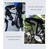 Mens Cycling Tights With Gel Pad Chamois Quick-Dry Spandex Compression Pants Road Bike Riding Use