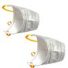 Maschera antipolvere con filtro respiratorio PM2.5 per animali domestici, 2 pezzi, per cani, viso morbido, in cotone, maschera antipolvere
