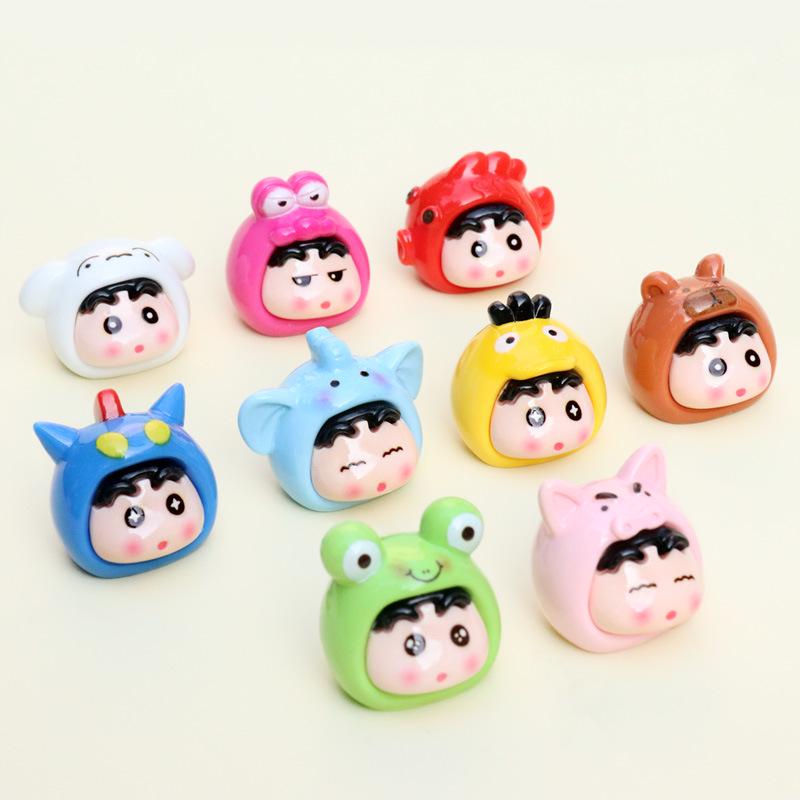

Solid Color Shin-chan All-Stars Resin Desktop and Car Ornaments