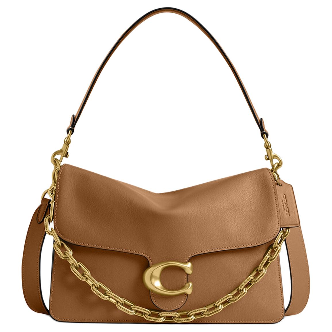 

Coach Tabby 30 Leather Shoulder Tote Bag Women handbags Honey-Brown CY920-B4T7J Basic Set (Bag+Dust Bag)