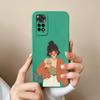 For Xiaomi Redmi Note 11S Cases Cartoon Liquid Silicone Full Coverage Anti Drop Shell For Xiaomi Redmi Note11S 11 S Coque Capa