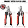 Dog Nail Clippers Professional Pet Nail Clipper & Trimmers Pet Dog and Cat Nail Clippers Dog Nail Sharpener with Safety Guard