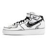 Nike Air Force 1 3-mal Laborabdeckung Rutschfest Abriebfest CW2289-111(Team210-)