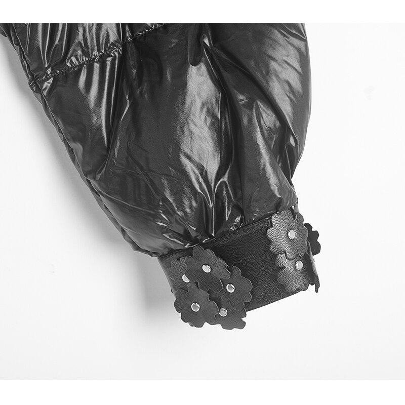 Xitao Damenmode Einfarbiger, lässiger Daunenmantel ZLL1903