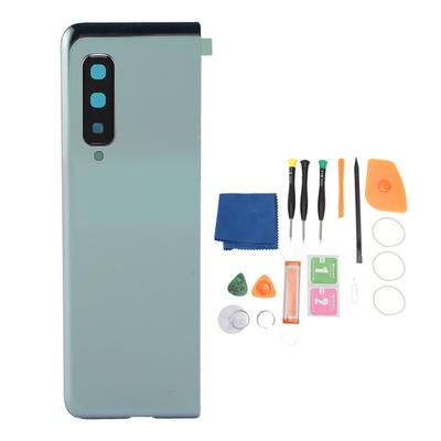 Rear Back Glass Cover Replacement Pre Installed Camera Lens and Tape with Repair Kit for Galaxy Z