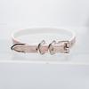 Multicolor Snakeskin Thin Choker Collar - Unique Snake Shape for Women