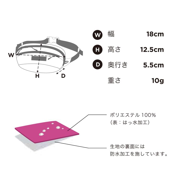 KiU 300D Mini Body Waterproof and Shoulder Waist Waist Bright Tiger Bag, Water-Repellent, Unisex, Bag, Pouch, Bag, Stylish, Casual, Outdoor, Festival,