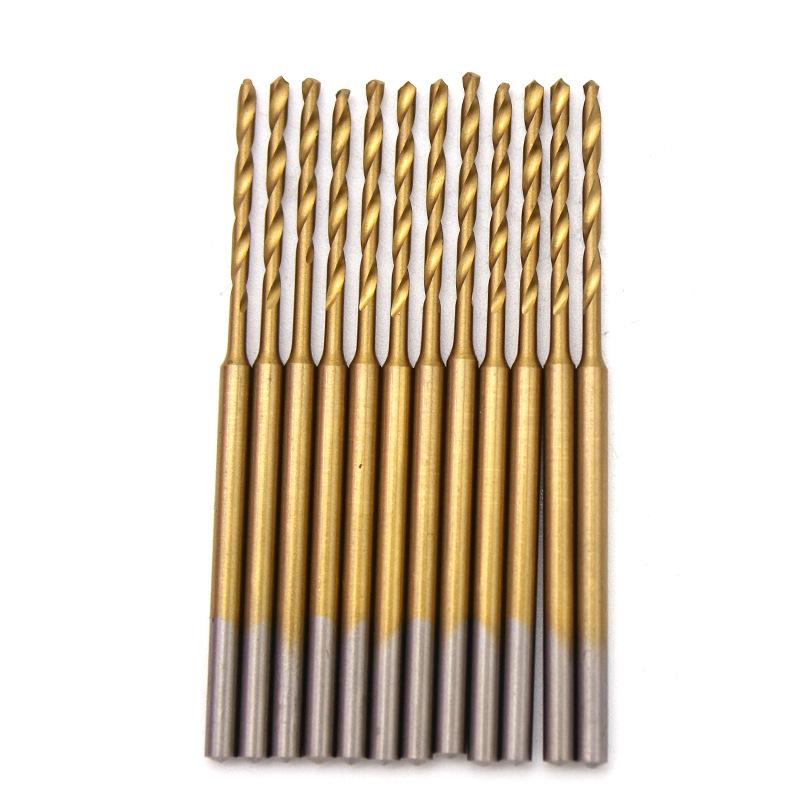 2.35mm Titanium-Plated Twist Drill Bit for Gold & Silver Jewelry and Amber Punching