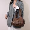 Women's Bag Vintage Tote Bag Large Capacity Multi-Pocket Shoulder Bag